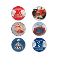 Super Bowl XLVI Button Pack