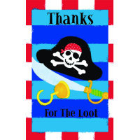 Pirate's Treasure Invitations (8 Pack)