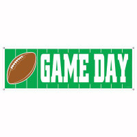 Game Day Football Banner