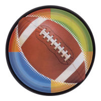 Championship Football Plates - 7" (8 ct)
