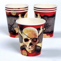 Pirate Skull Cups (8 Pc)