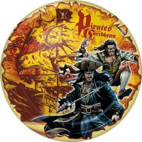 Pirates Plates - 6.75" (8 ct)
